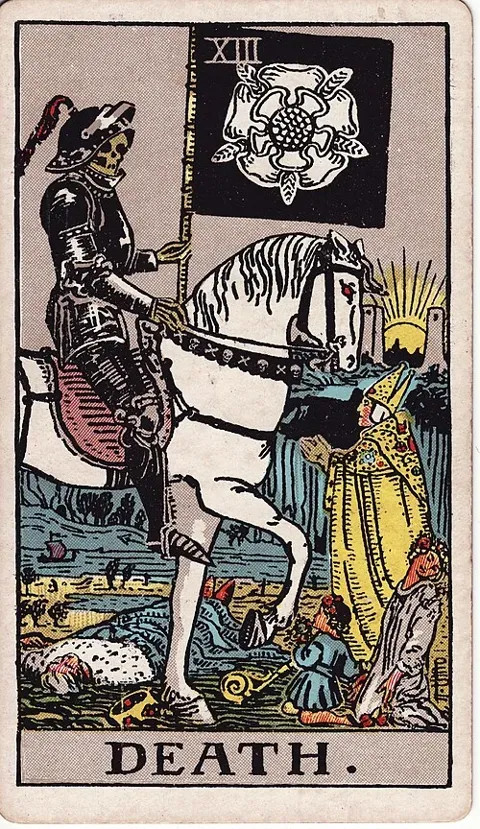 Death, Rider–Waite–Smith tarot (1909)