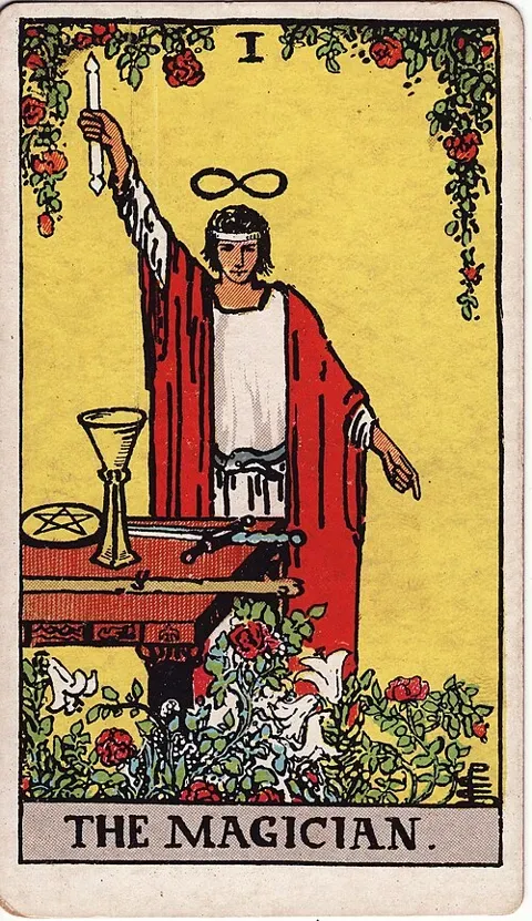 The Magician, Rider–Waite–Smith tarot (1909)